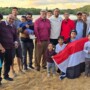 لمة العائلة على الشاطئ الرمليRuislip Lido